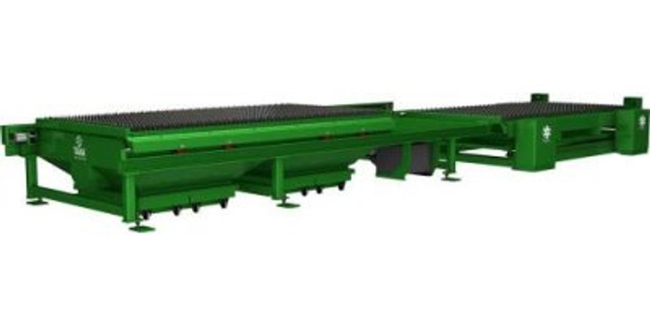 TAMA Cutting Shuttle Table With Automatic Pallet Swap