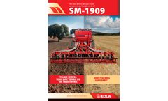 Sola - Model SM-1909 - Seed Drill for All Type of Soil - Brochure