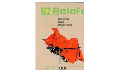 Model FFR - Rotary Tiller Brochure