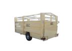 Single Axle Trailers for the Livestock Transport
