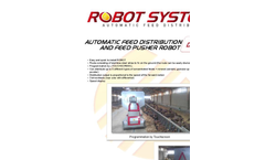 Model DS-ROB - Automatic Feed Distribution and Feed Pusher Robot Brochure