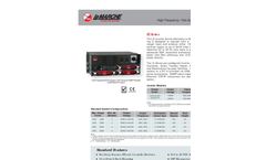 La-Marche - Model MSM - Smart High Frequency Switchmode Charger - Brochure