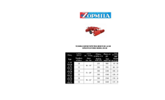 Zormpas - Model DZ.00 - Disc Harrows - Datasheet