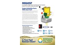Keenan - Model MK60SP - Complete Single Filter Fuel Management System - Brochure