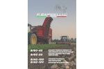 Barigelli - Model - B-6C-B-AC120 - Towed Combination Leafer and Digger 6 Rows Unit - Brochure