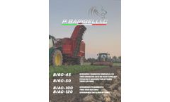 Barigelli - Model - B-6C-B-AC120 - Towed Combination Leafer and Digger 6 Rows Unit - Brochure