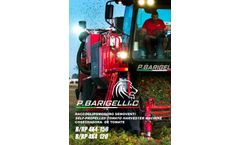 Barigelli - Model B/RP 4X4 150/ B/RP 4X4 120 - Self-Propelled Tomato Harvester Machine - Brochure