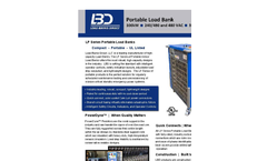 LBD - Model LP100 - Portable Indoor Load Banks Brochure