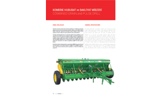 Özduman - Model HBM - Combined Grain and Pulse Seed Drill Brochure