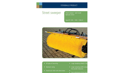 GMR Maskiner - Model PS 1300-1500 - Snow Plough for Implement Carriers - Brochure