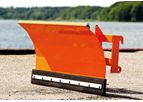 GMR Maskiner - Model PS 1300-1500 - Snow Plough for Implement Carriers