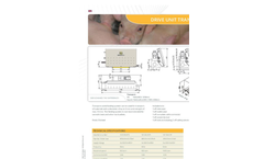 TransPork - Cable Feeding Drive Unit Brochure