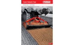 Forigo - Fixed Power Harrows - Brochure