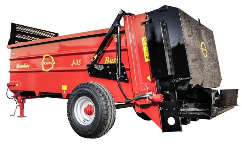 Juscafresa - Model Basic MHD2 - Manure Spreaders / Muck Spreaders Fruit Trees Agricultural Trailers