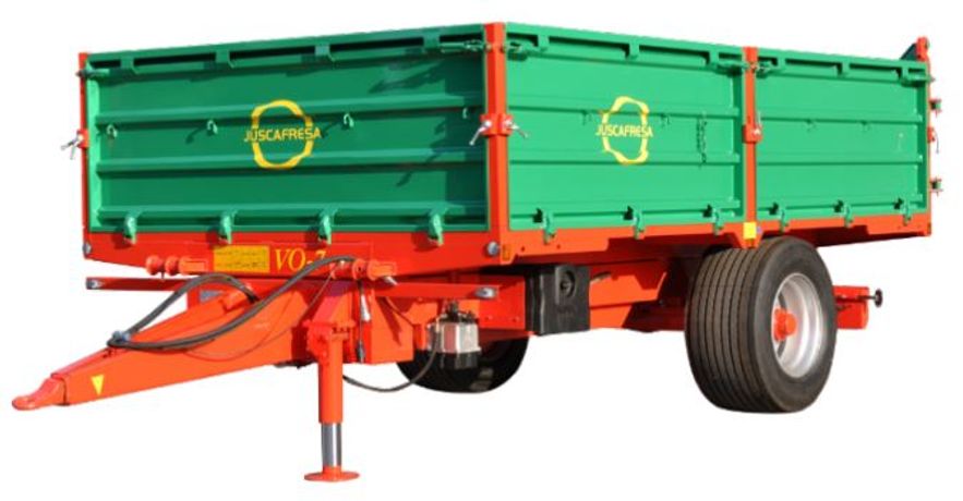 Juscafresa - Model VOL Series - Tippers Cereal and Silage Transport Agricultural Trailers