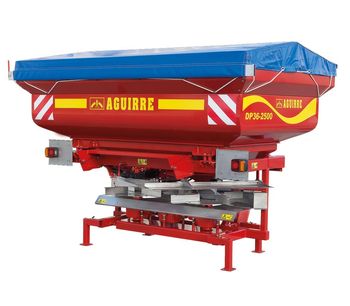 Aguirre - Model DP 36 - Double Disc Fertiliser Spreader for Precision Farming