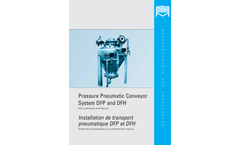 Mahr - Model DFP/DFH - Pneumatic Conveyor System - Brochure