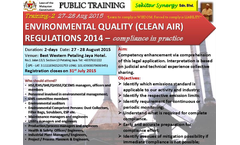 Clean Air Regulations 2014