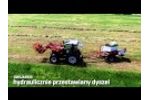 Ursus Tractor and Bale Wrapping 9014H Ursus 586 Video