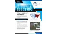 MAPSearch - Electric Power GIS Data Software - Brochure