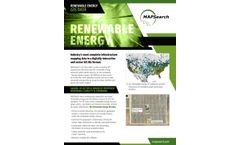 Renewable Energy GIS Data - Brochure