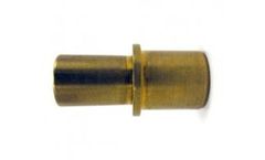 Pin and Collar Permanent Metal Tube Plug