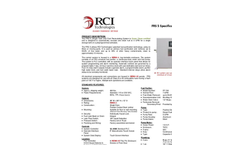 RCI Technologies - Model FRS 5 - Fuel Recirculating System - Specifications
