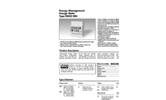 GreenBox - Model Type EM23 DIN - Three-phase Energy Meter - Brochure