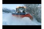 Hauer Snow Plough in Action - JCB  Video