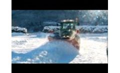Hauer Snow Plough in Action - Fendt Video