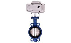 Model Small Size BLWA - Wafer Center Line Modulating Electric Butterfly Valve