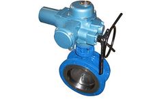 Model Ordinary Type BQWSY - Flange Three Eccentric Electric Butterfly Valve