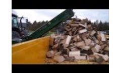 Posch S-360 Firewood Processor Unedited Machinery Demo Video