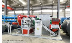 Waste wire granulator machine can separate high pure and good quality copper