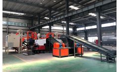 Copper cable wire recycling machine to process waste cable wires to get copper and plastic
