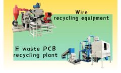 Henan Doing factory showing & PCB recycling machine and cable wire recycling machine display
