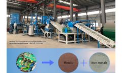 Printed Circuit Board Recycling Plant | PCB Recycling Machine for Separating Precious Metals