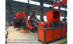 How does copper aluminum radiator recycling machine work?
