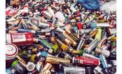 What can you get from processing 1 ton of waste lithium batteries?
