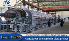 What is the technology of continuous pyrolysis machine?