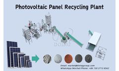 Is it feasible to start a photovoltaic panel recycling business in India?