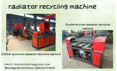 How much does it cost to build a radiator metal recycling line?