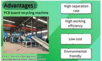 What are the advantages of PCB board recycling machine?