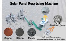 How to set up a solar panel recycling plant?