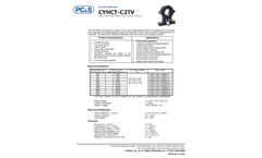 PC & S - Model CYHCT-C2TV - Split Core Hall Effect DC Current Sensor - Brochure