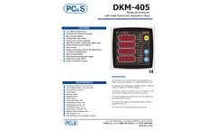 PC & S - Model DKM-405 - Network Analyzer with Total Harmonic Distortion Relay- Brochure