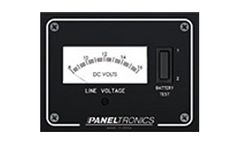 Paneltronics - Model 1201 - Battery Test Panel