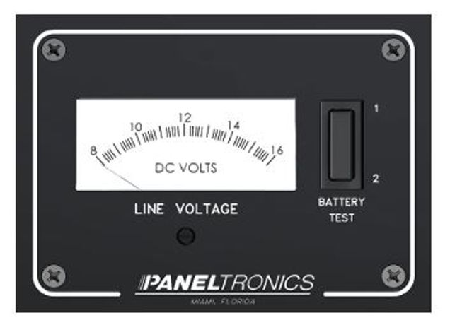 Paneltronics - Model 1201 - Battery Test Panel