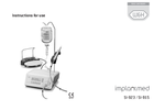 Implantmed - Model SI-915, SI-923 - Surgical Devices Brochure