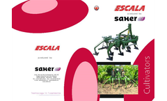 SAHER Escala - Extensible Cultivator - Brochure